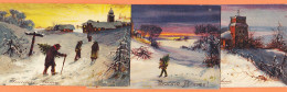 01591 / Lot 3 CPA PFB Gel 6147 BONNE HEUREUSE ANNEE 1908 De Marcel Elisa BENTIN à BOILET & CONTENT Boissy Saint-Leger - New Year