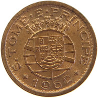 ST. THOMAS PRINCE 10 CENTAVOS 1962 #s105 0619 - Santo Tomé Y Príncipe