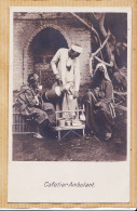 01835 / Ethnic Egypt LE CAIRE Carte-Photo CAFETIER AMBULANT Petit Métier De Rue 1940 The CAIRO Postcard Trust Egypte - Le Caire