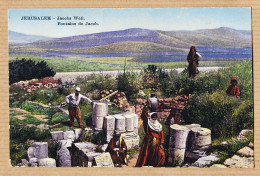 01804 / Yerushaláyim JERUSALEM JACOBS Well Fontaine JACOB 1922 DONNADILLE à SALVAN Frejeville Vielmur SARRAFIAN Beiru - Israele