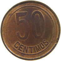 SPAIN 50 CENTIMOS 1937 #s105 0225 - Unclassified