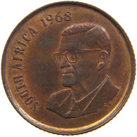 SOUTH AFRICA 2 CENTS 1968 #s105 0241 - Afrique Du Sud