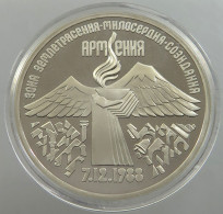 RUSSIA USSR 3 ROUBLES 1989 PROOF #sm14 0173 - Rusland