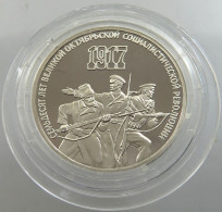 RUSSIA USSR 3 ROUBLES 1987 PROOF #sm14 0337 - Russland