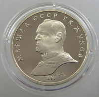 RUSSIA USSR 1 ROUBLE 1990 ZHUKOV PROOF #sm14 0497 - Rusland