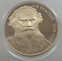 RUSSIA USSR 1 ROUBLE 1988 TOLSTOI #sm14 0527 - Rusland