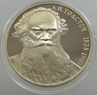 RUSSIA USSR 1 ROUBLE 1988 TOLSTOI #sm14 0525 - Rusland