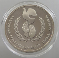 RUSSIA USSR 1 ROUBLE 1986 PROOF #sm14 0631 - Russland