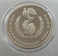 RUSSIA USSR 1 ROUBLE 1986 PROOF #sm14 0471 - Rusland