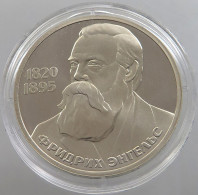 RUSSIA USSR 1 ROUBLE 1985 ENGELS ORIGINAL PROOF #sm14 0761 - Russia