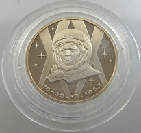 RUSSIA USSR 1 ROUBLE 1983 PROOF Tereshkova #sm14 0329 - Russie