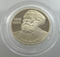 RUSSIA USSR 1 ROUBLE 1983 1988 MARX PROOF #sm14 0333 - Rusia