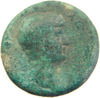 ROME EMPIRE AS Hadrian 117 - 138 ? MINERVA HOLDING SHIELD AND SPEAR 27MM 14.2G #t033 0483 - The Anthonines (96 AD To 192 AD)