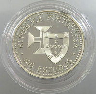 PORTUGAL 100 ESCUDOS 1989 PROOF #sm14 0039 - Portugal