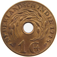 NETHERLANDS EAST INDIES 1 CENT 1945 D #s105 0217 - Nederlands-Indië