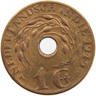 NETHERLANDS EAST INDIES 1 CENT 1945 D #s105 0215 - Niederländisch-Indien