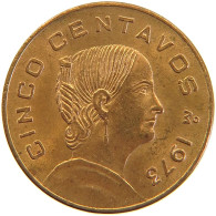 MEXICO 5 CENTAVOS 1973 #s105 0521 - Mexico