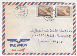 Republique Togolaise 32 Letter Covers Posted 1988 To Switzerland B240510 - Togo (1960-...)