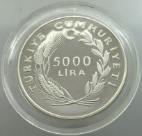 TURKEY 5000 LIRA 1984 PROOF #sm14 0003 - Turchia