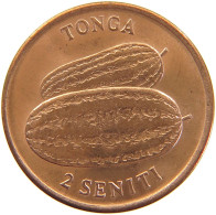 TONGA 2 SENITI 1975 #s105 0307 - Tonga
