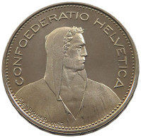 SWITZERLAND 5 FRANCS 1983 PROOF #sm14 0993 - 5 Francs