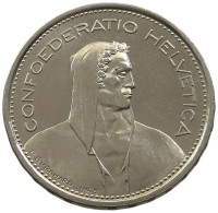 SWITZERLAND 5 FRANCS 1978 #sm14 0987 - 5 Francs