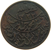 YEMEN 1/80 RIYAL 1322 ND(ca. 1911) Muhammad Ibn Yahyâ 1307-1322 H/1890-1904 One-year Type RARE #s103 0237 - Yemen