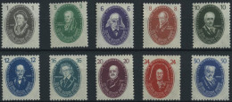 DDR 261-70 **, 1950, 250-Jahr-Feier, Prachtsatz, Mi. 140.- - Usados