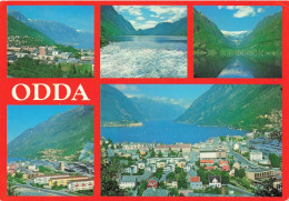 NORVEGE - Norway - View From Odda In Hardanger - Multi-vues De Différents Endroits à Odda - Carte Postale - Norwegen