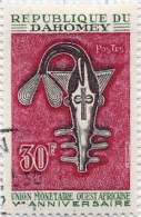 Bénin Dahomey Poste Obl Yv: 264 Mi:329 Union Monétaire Ouest-africaine (cachet Rond) - Benin - Dahomey (1960-...)