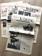 Gardarem Lo Larzac - Nos 1 - 2 - 7 - 8 (1975-1976) - Languedoc-Roussillon