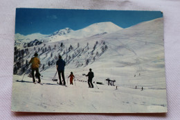 Cpm 1971, La Salles Les Alpes, Arrivée Du Téléski Des Bans, Vue Sur Serre Chevalier, Hautes Alpes 05 - Sonstige & Ohne Zuordnung