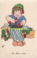 CPA ILLUSTRATEUR ENFANT ** ROS ** ARTIST SIGNED CHILD CHILDREN CARD - Other & Unclassified