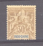 Indochine   :  Yv  11  (*) - Unused Stamps