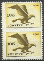 Turkey; 1959 Airmail Stamp 105 K. ERROR "Partially Imperf." - Nuevos