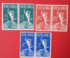 UNION OF SA UPU 1949 SET-M/M - Unused Stamps