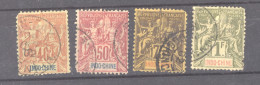 Indochine   :  Yv  12-15  (o) - Used Stamps