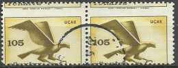 Turkey; 1959 Airmail Stamp 105 K. ERROR "Shifted Perf." - Usati