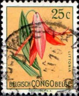 Congo Belge Poste Obl Yv:305 Mi:298 Littonia (Beau Cachet Rond) - Gebraucht