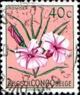 Congo Belge Poste Obl Yv:306 Mi:299 Ipomoea (Beau Cachet Rond) - Gebraucht