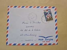 Lettre 1967 REPUBLIQUE NIGER NIAMEY JAMBOREE 1967 - Niger (1960-...)