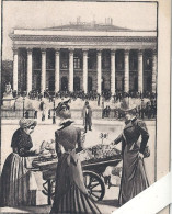 75 Paris, Les Petits Métiers,  Illustrateur Frédillo, La Marchande Des Quatre Saisons Et La Bourse, D5109 - Straßenhandel Und Kleingewerbe