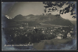 AK Bludenz, Partie Am Schützenhaus Mit Ortsansicht Aus Der Vogelschau  - Andere & Zonder Classificatie