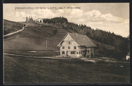 AK Bregenz, Gasthaus Pfänder-Dohle Mit Hotel Und Gipfel  - Autres & Non Classés