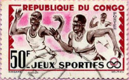 Congo (Bra) Poste Obl Yv: 151 Mi:23 Jeux Sportifs (cachet Rond) - Gebraucht
