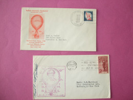 Aérostation 1955 Et 1958 - Used Stamps