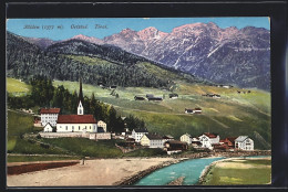 AK Sölden, Ortschaft Mit Kirche Und Fluss Im Oetztal  - Autres & Non Classés