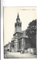 CPA  DPT 62 HESDIN , L EGLISE - Hesdin