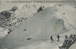 FRANCE - Les Sports D'hiver En Dauphiné - En Bobsleigh Sur Les Pentes De Chamrousse - Carte Postale Ancienne - Otros & Sin Clasificación