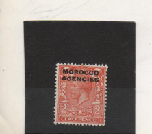 GRANDE-BRETAGNE MAROC  2 Pence   Y&T :11    Neuf Avec Charnière - Morocco Agencies / Tangier (...-1958)